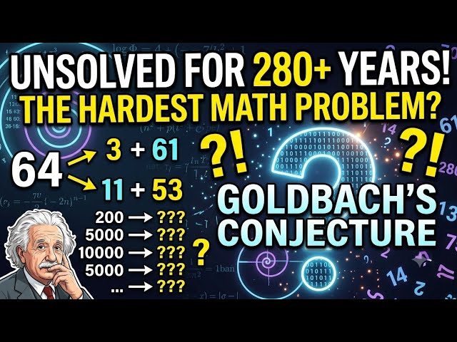 The 280-Year-Old Problem That Stumps Mathematicians || Goldbach's Conjecture