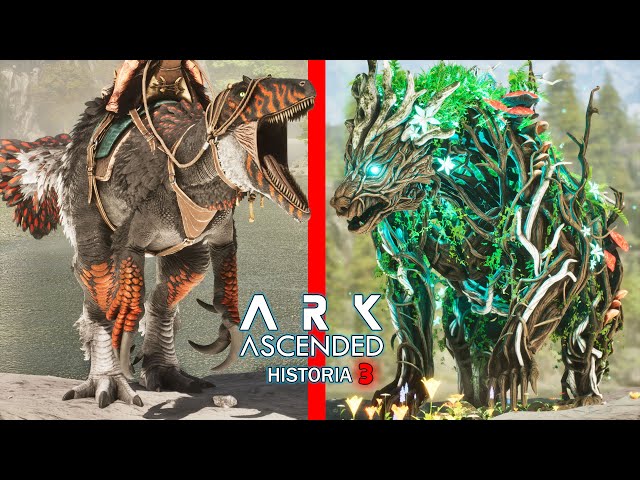 NUEVO VALGUERO, MEGARAPTOR NUEVOS DINOSAURIOS Y OSO ESPIRITU Elderclaw ARK Ascended Historia