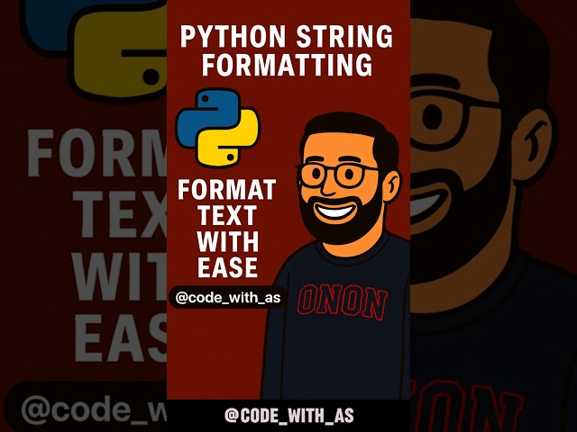 Python String Formatting | f-string, format(),.. | #shorts #youtubeshorts