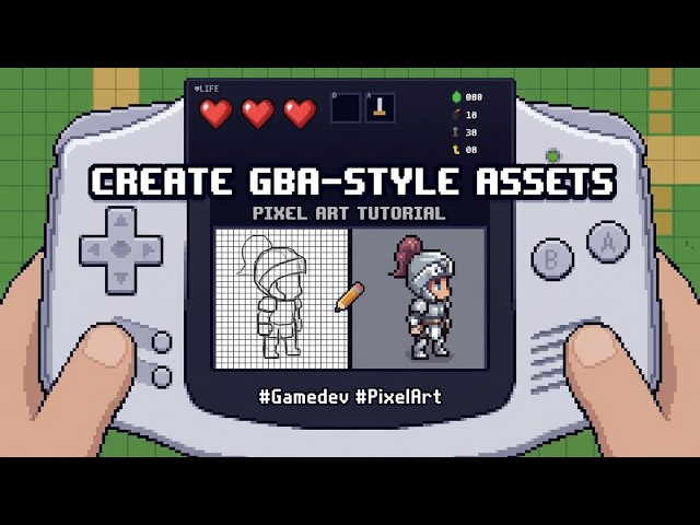 PixelLab Tutorial: How to Generate & Animate GBA-Style Sprites