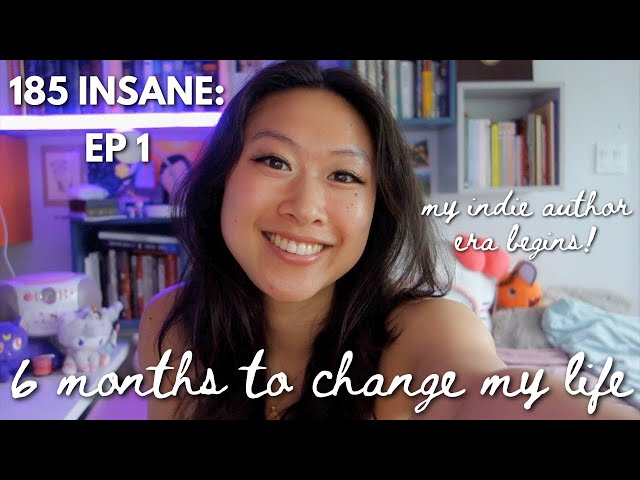 6 months to become a full-time indie author📚 my 185 insane rules