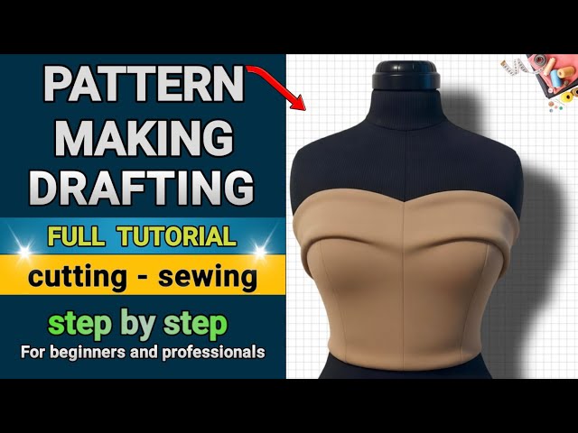 Advanced Bodice Pattern Engineering: Dart Control, Neckline Design & Couture Finishing”