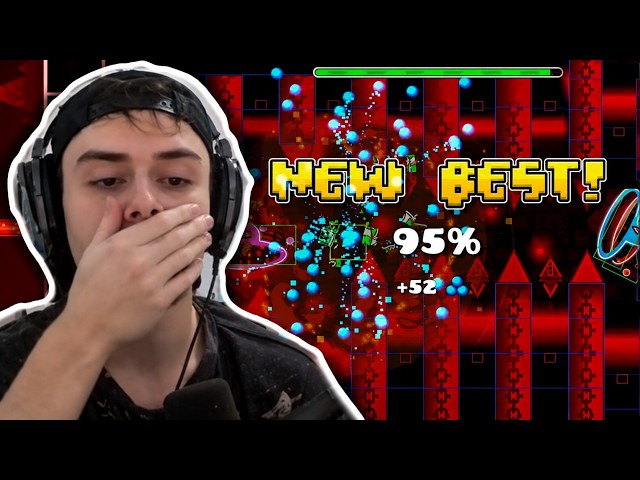 My Worst Geometry Dash Death Yet... (95% on Bloodbath)