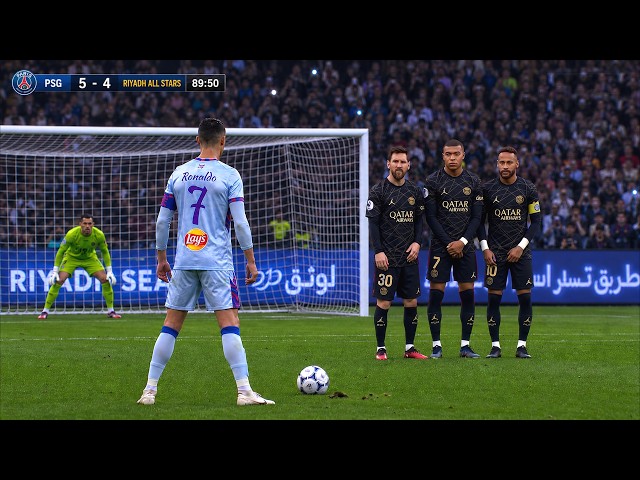 Ronaldo, Messi, Neymar, Mbappe Shocked the World in Their Final Match