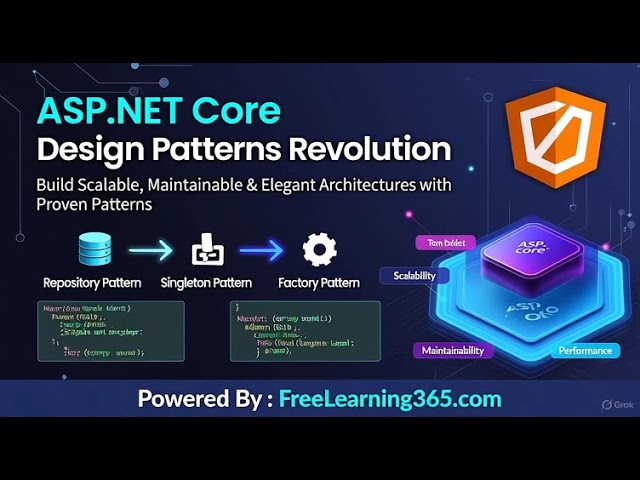FreeLearning365 - ASP.NET Core Architecture Patterns CQRS, DDD, Clean Architecture Mastery(Part -19)