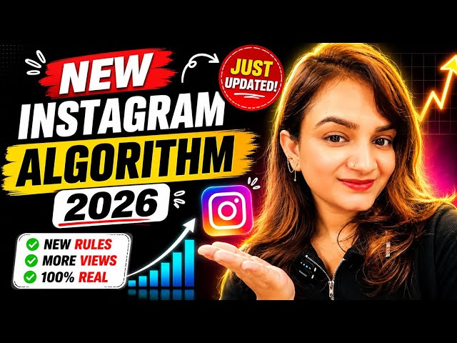 🔥 Instagram Algorithm 2026 Changed! How to Increase Views on Reels? 💯