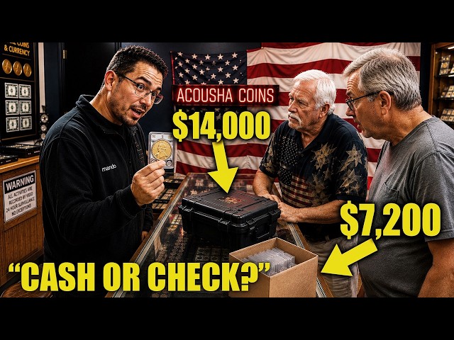 Coin Shop SPENDS $20,000 in 15 Minutes!? (How Can We Afford It?)