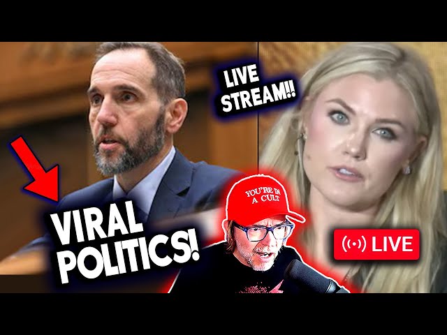 LIVE: Jack Smith CHAOS, Erika Kirk PREDATOR Partner, ICE Whistleblower, MAGA MELTDOWN LOL