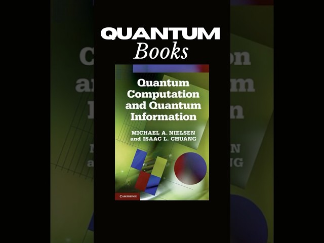 Quantum Computing Book Recommendations 2025 #quantum #quantumcomputing #quantummechanics #books #qc