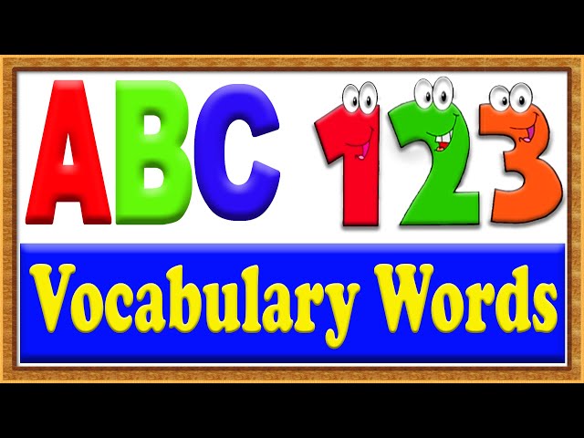 Preschool Learning Videos | Toddlers Learning Videos | Kids Learning Videos | Kids Vocabulary Words