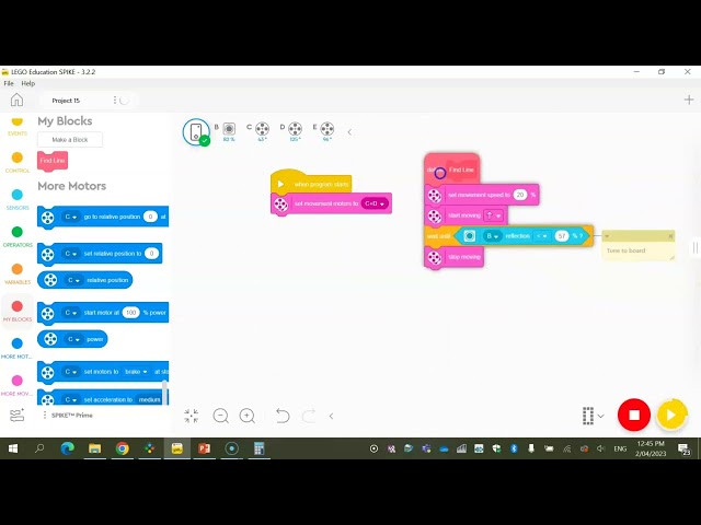 LEGO Education Spike Prime - Line Follow Tutorial