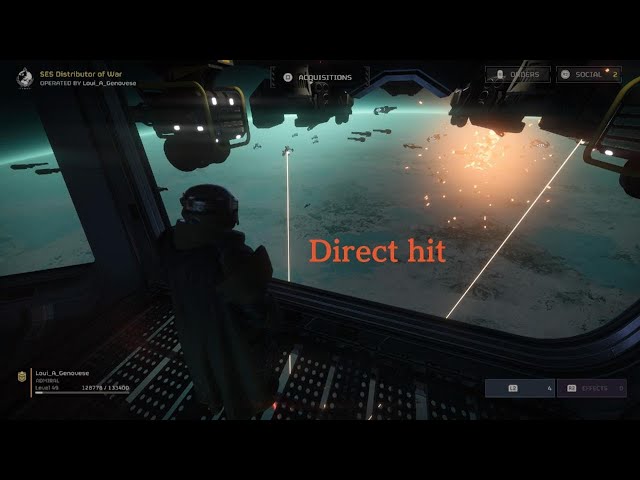 Super Destroyer takes direct hit HELLDIVERS 2
