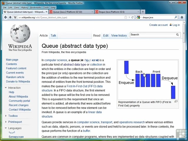 03 02 The Queue And Dequeue Interfaces
