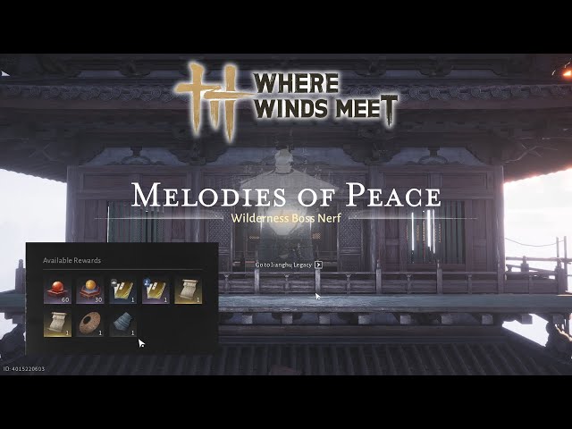 [Where Winds Meet] Melodies Of Peace - Wilderness Boss Neft