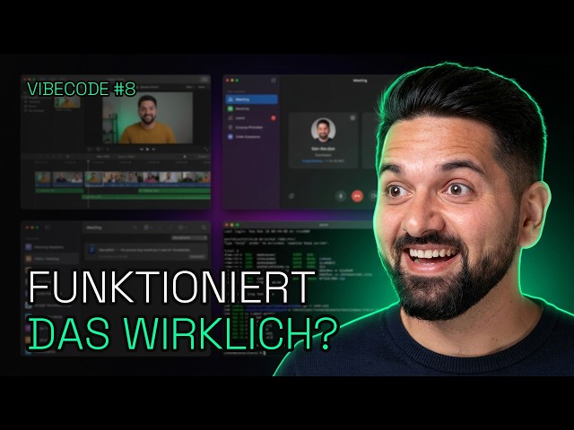 Vibecode together #8: Ich teste mein ganzes KI-Tool-Ökosystem live