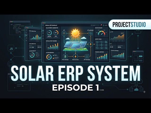 Building a Solar ERP System | Project Planning & Modules | Episode 1