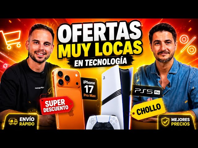 ¡Las MEJORES OFERTAS de AliExpress! iPhone 17 Pro Max, PS5 Pro y OnePlus Watch 3 a precio mínimo