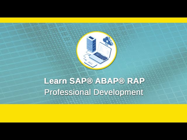 Introduction to ABAP® Restful Application Programming Development | ABAP® RAP