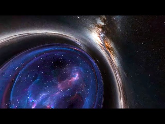 Traversing a Morris-Thorne wormhole - GR Simulation [VR]