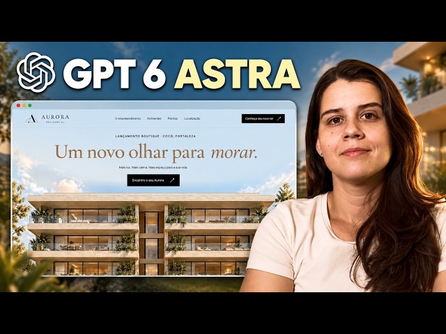 Create a Cinematic Website with GPT-6 Astra (Complete Tutorial)