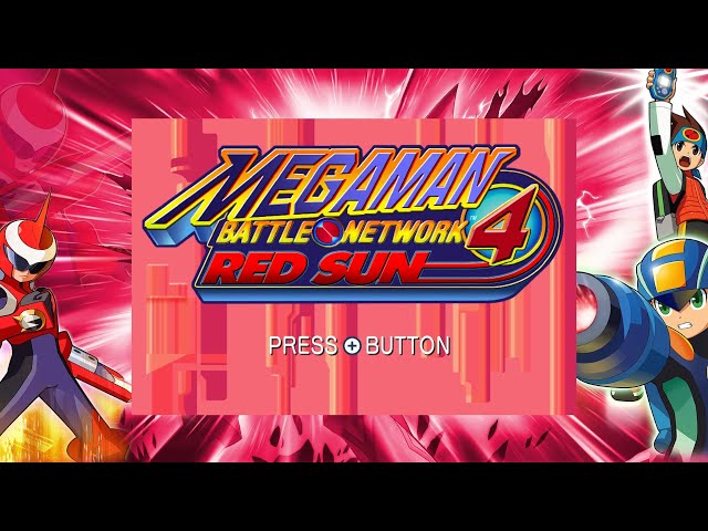Mega Man Battle Network 4 Gameplay (GBA/Switch)