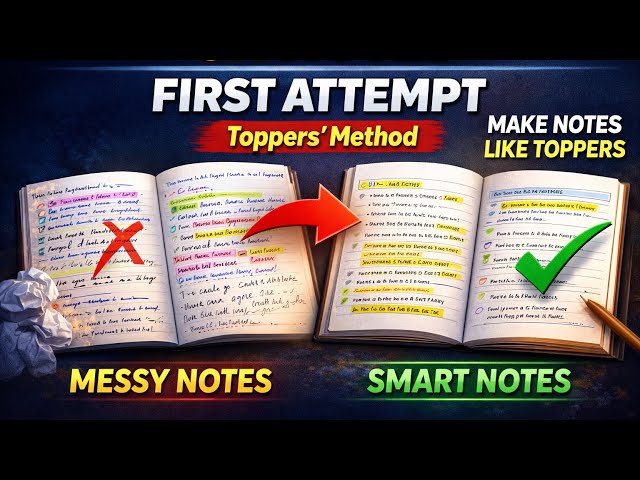 How to Make Effective Notes for CA Exam | Clear CA in First Attempt (Proven Method)