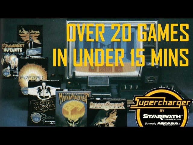 Over 20 Starpath Supercharger Games In Under 15 Minutes