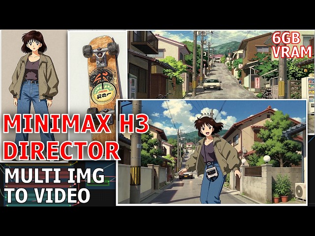 comfyui Tutorial: AI Video Consistency on a Budget: MiniMax Director Tutorial