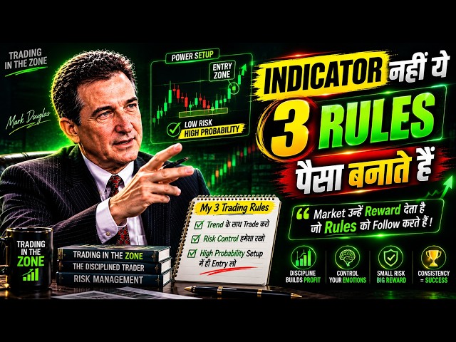 Indicators Don't Make Money — Mark Douglas's 3 RULES 