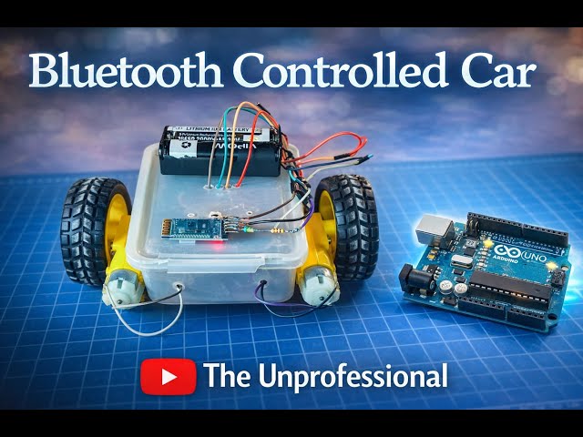  A Smartphone Controlled Car 🚗  Transforming A Trashed Box Using Arduino.