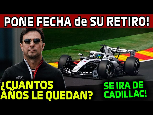 CHECO SETS A DATE FOR HIS FORMULA 1 RETIREMENT!! WILL CHECO LEAVE CADILLAC? F1 2026 NEWS