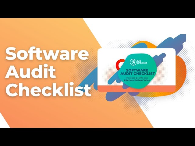 Software Audit Checklist
