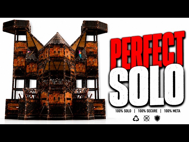 The ''SOLO META'' - Rust Solo/Duo Base Design 2026 (Full Explanation)