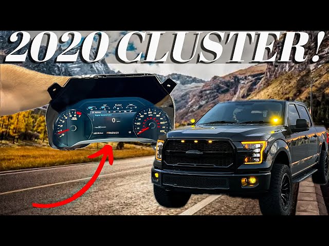 Ford F150 CUSTOM Digital Gauge Cluster Upgrade! Clusters By Livnitup