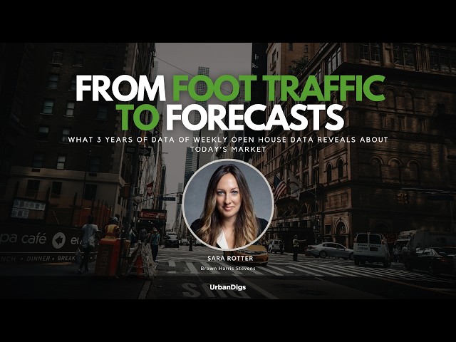 From Foot Traffic to Forecasts: What Open House Data Says About NYC Real Estate