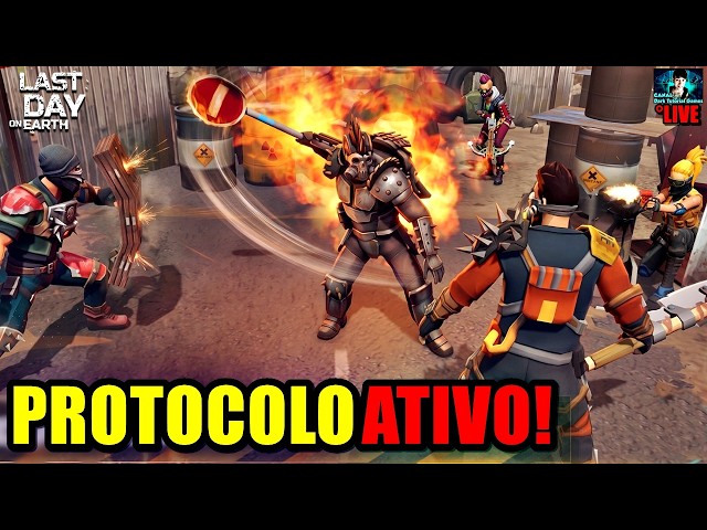 ●NÍVEL MÁXIMO 🚀🔥 PROTOCOLO ATIVADO! MUITOS ITENS RAROS 👁️ Last Day On Earth