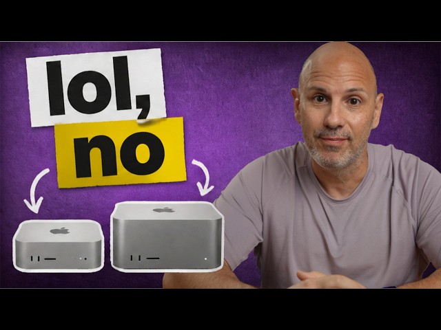 Don't Buy the Wrong Mac! M6 Mac Mini vs. Mac Studio