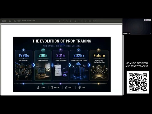 BEFORE YOU QUIT: EPISODE 17. THE PROP TRADING REVOLUTION