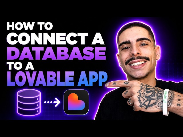 HOW TO CONNECT A DATABASE TO A LOVABLE APP (STEP-BY-STEP GUIDE 2026)