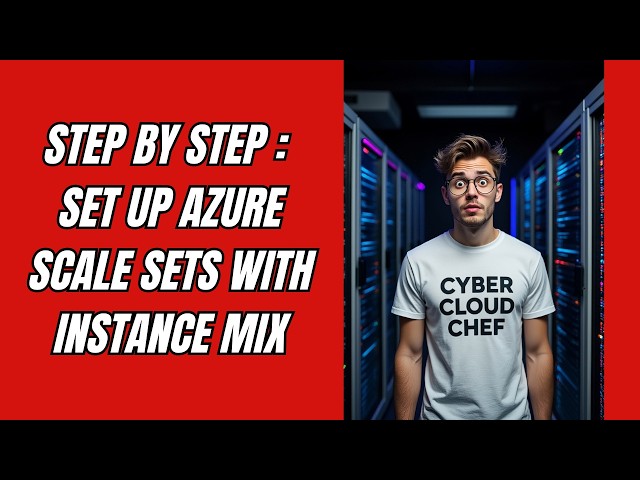STEP BY STEP : SET UP AZURE SCALE SETS WIT INSTANCE MIX