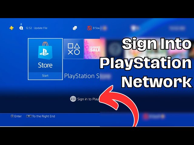 How to Sign Into PlayStation Network on PS4 (Easy Method)
