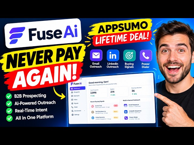 Fuse Ai Lifetime Deal — Never Pay for Sales Tools Again