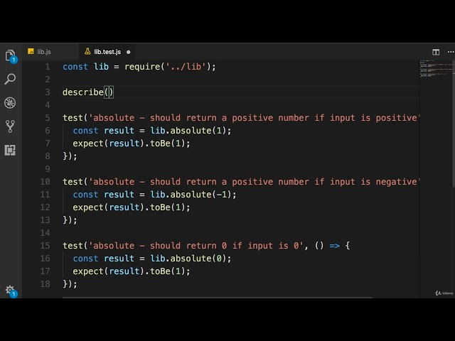 Node.js #156 - Grouping Tests [By Mosh Hamedani]