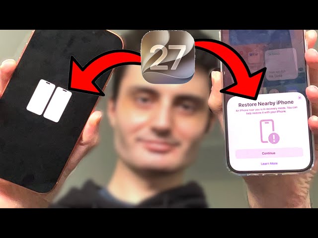 say goodbye to computers with ios 27 recovery mode