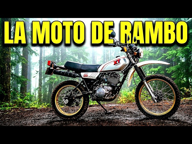 Rambo's Motorcycle That Conquered Earth and the SCREEN!