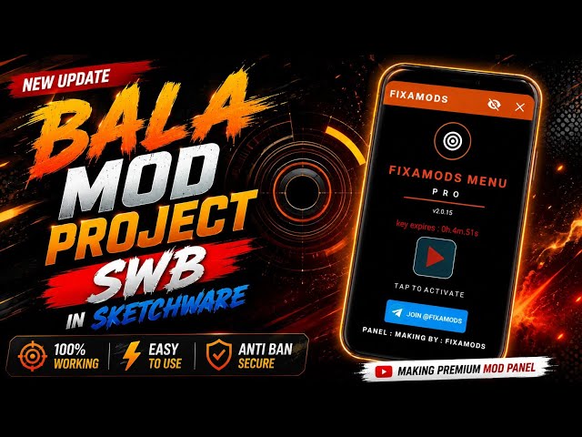 How to Create BALAMOD in Sketchware SWB 🔥 | Complete Tutorial