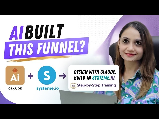 Can Claude Design a Funnel? I Tested It with Systeme.io