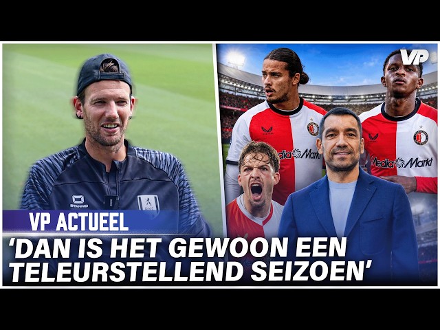 KRAMER sets CLEAR GOAL for FEYENOORD 👀: 'YOU MUST simply BECOME CHAMPION' 💥
