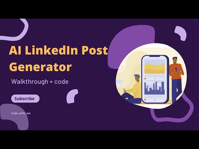 AI LinkedIn Post Generator | Streamlit + Langchain + Gemini  AI Project Demo