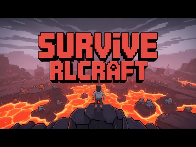 RLCraft But It’s Impossible to Survive 🚫😵  #minecraft #shorts #shortsfeed